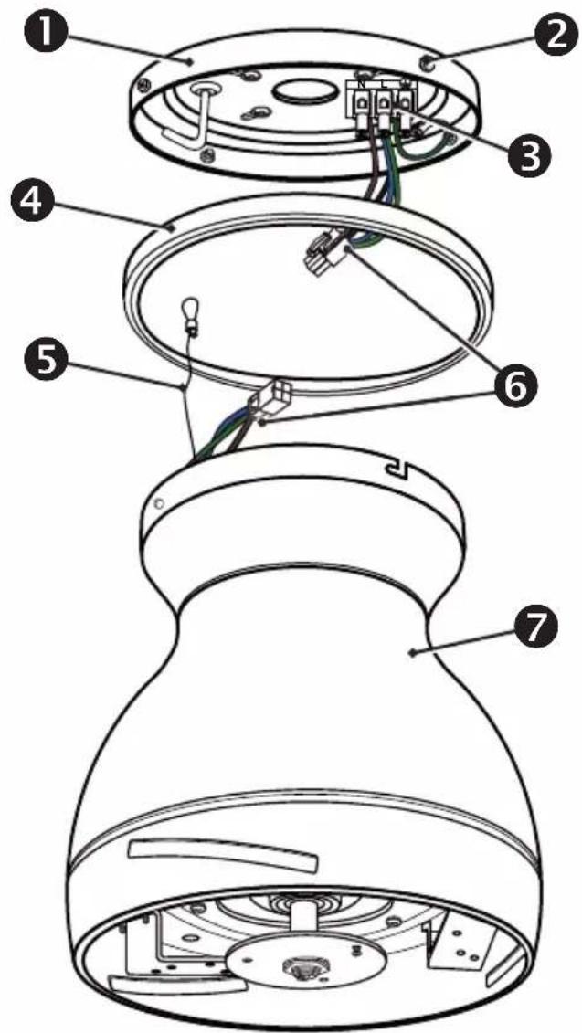 CasaFan Eco Pallas - COMPONENTI (Figura A, pagina 28) - 2