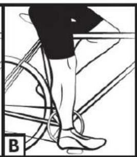DENVER E-1000 - Réglage de la selle par collier de blocage rapide - 4