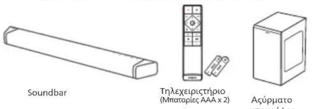 PHILIPS TAB7908 - Τι υπάρχει στη συσκευασία - 1