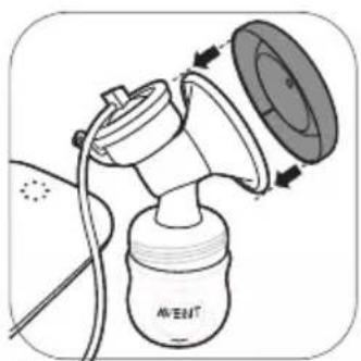 PHILIPS Avent SCF338 - Assemblage du tire-lait - 12