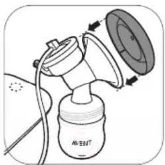 PHILIPS Avent SCF338 - Assemblaggio del tiralatte - 12
