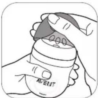 PHILIPS Avent SCF338 - Assembling the bottle - 5