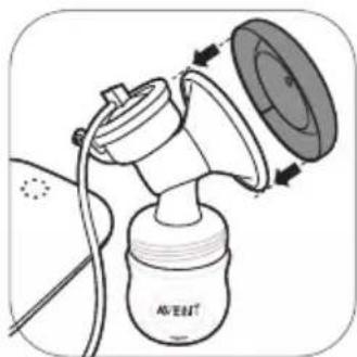 PHILIPS Avent SCF338 - De borstkolf monteren - 12