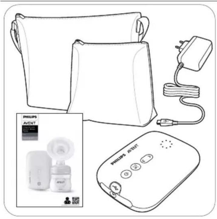 PHILIPS Avent SCF338 - Stap 2: Instructies voor terugname borstkolf - 1