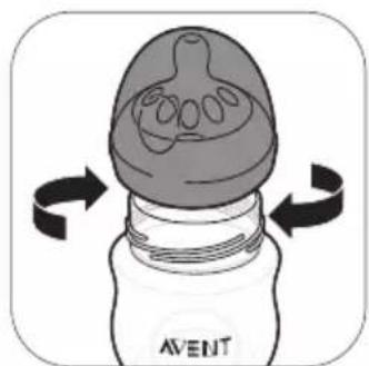 PHILIPS Avent SCF338 - Assemblaggio del biberon - 4