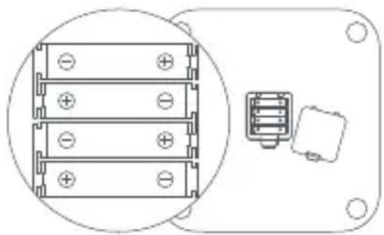 Xiaomi Mi Body Composition Scale 2 - Einlegen der Batterien - 2