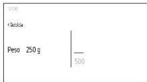 17:00 Gestida Peso 250 g — 500