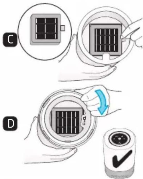 MAXI-COSI Clean - Para instalar/trocar o filtro de ar - 2