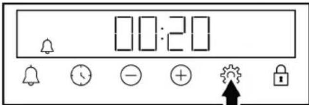 BEKO BBIM173001BE - Setting the alarm - 3