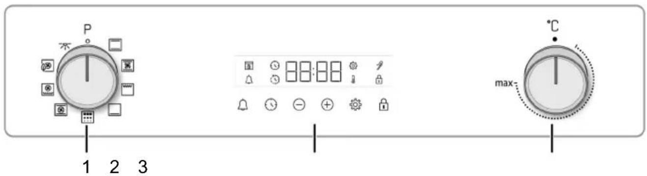 BEKO BBIM173001BE - Control Panel - 1