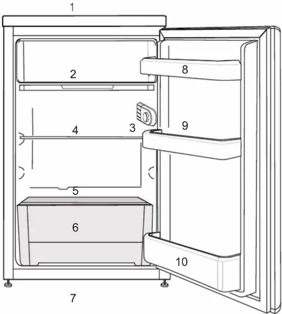 BEKO FS127340N - Teie külmik - 1