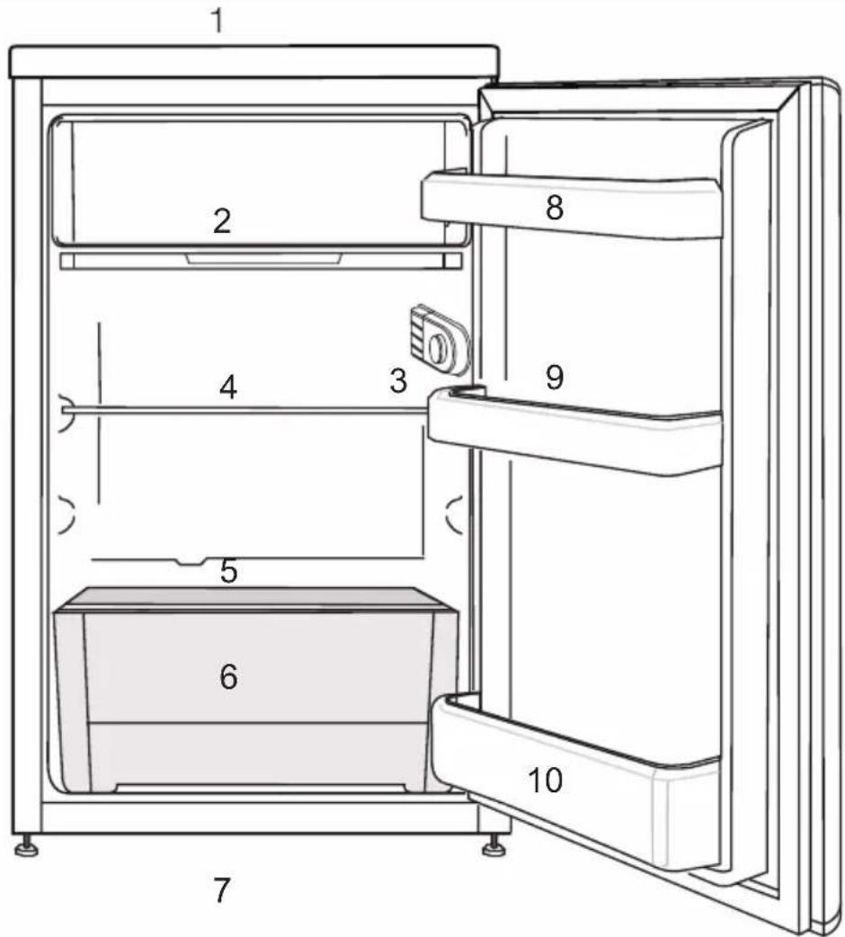 BEKO FS127340N - Az Ön hűtőszekrénye - 1