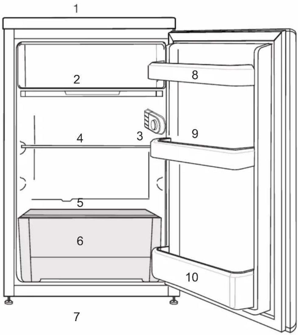 BEKO FS127340N - Jūsu ledusskapis - 1