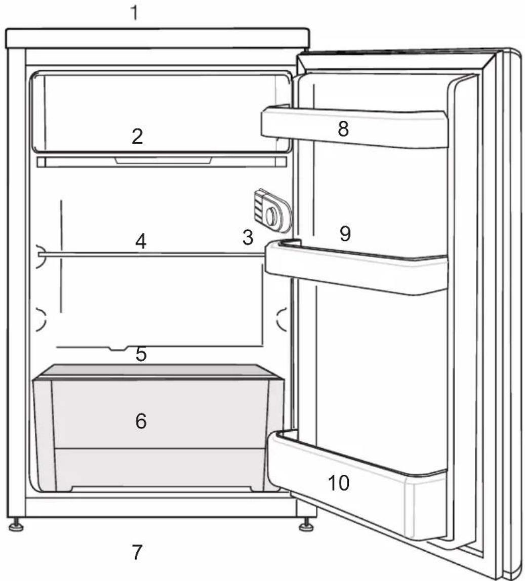 BEKO FS127340N - seu frigorífico - 1