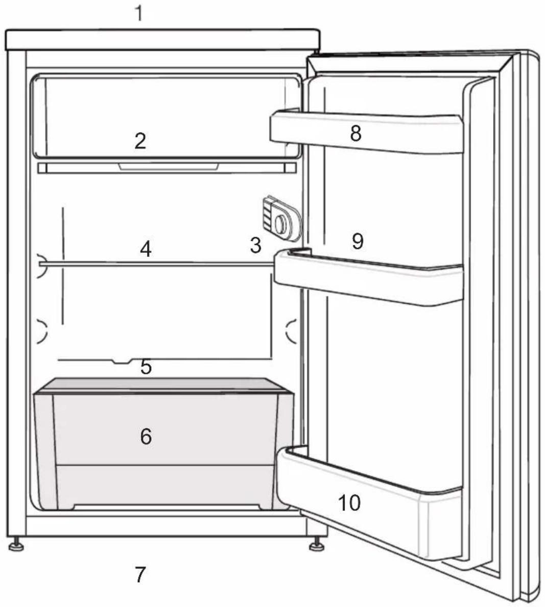 BEKO FS127340N - Вашият хладилник - 1