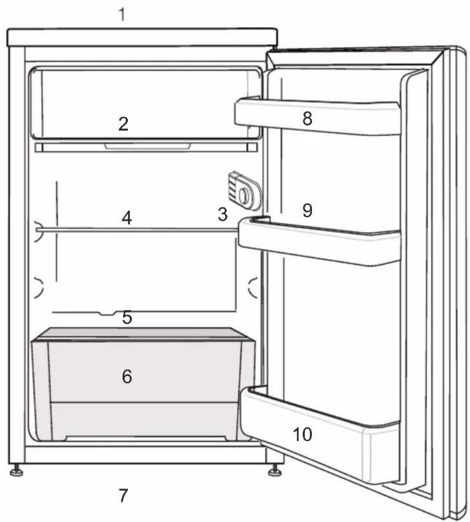 BEKO FS127340N - Your refrigerator - 1