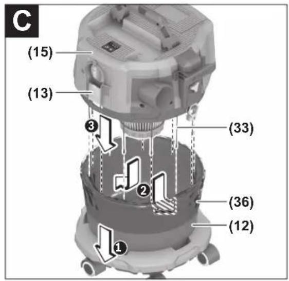 BOSCH GAS 18V-12 MC Professional - 2