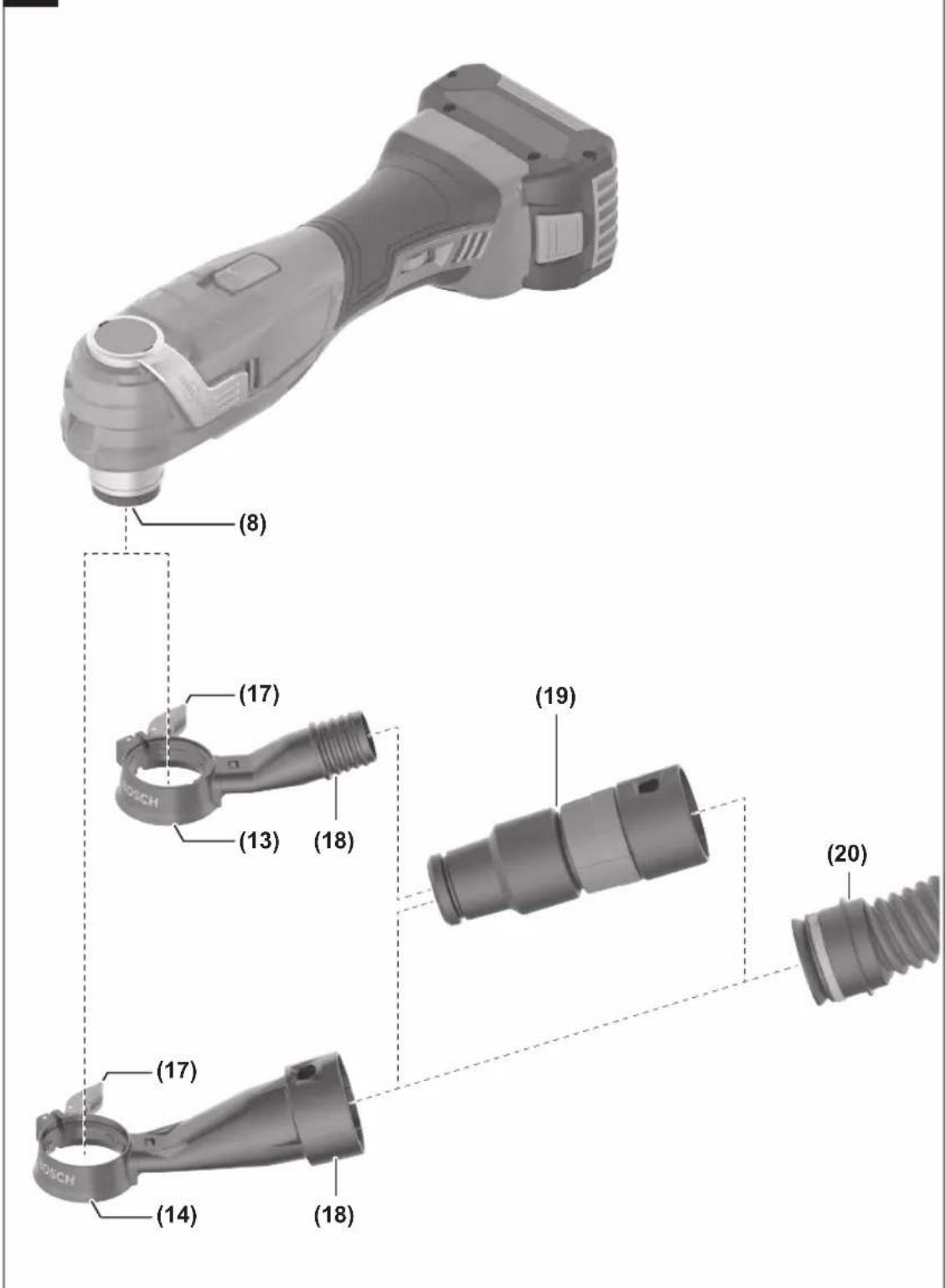 BOSCH GOP 18V-34 Professional - 1