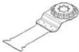 BOSCH GOP 18V-34 Professional - Choix de l'accessoire de travail - 4