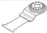 BOSCH GOP 18V-34 Professional - Utensile accessorio GOP 18V-34 - 9