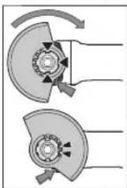 BOSCH GWS 12-115 Professional - Schutzhaube zum Schleifen - 1