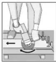 BOSCH GWS 12-115 Professional - Virsmu slipesana ar slipesanas pamatni. - 1