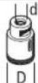 BOSCH GWS 12-115 Professional - maks. [mm] [mm] - 3