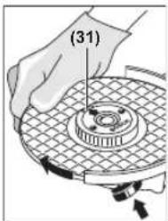 BOSCH GWS 12-115 Professional - Gyorsbefogó anya SDS- clic - 1