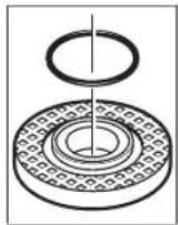 BOSCH GWS 12-115 Professional - Mola abrasiva/mola da taglio - 1