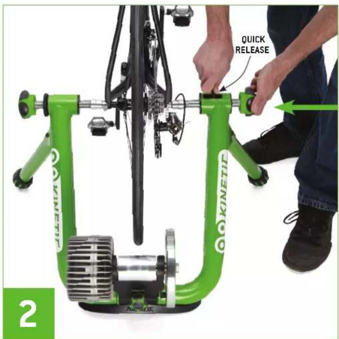 Kinetic T-2700 - MOUNTING THE BIKE - 2