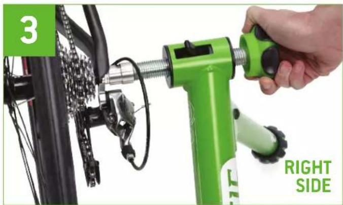 Kinetic T-2700 - MOUNTING THE BIKE - 3
