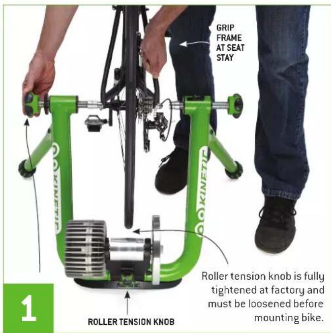 Kinetic T-2700 - MOUNTING THE BIKE - 1