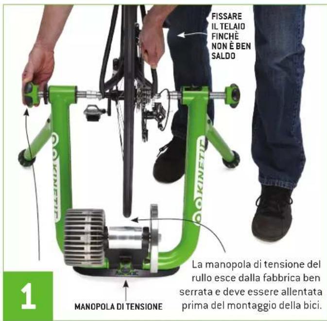 Kinetic T-2200 - MONTAGGIO DELLA BICI - 1