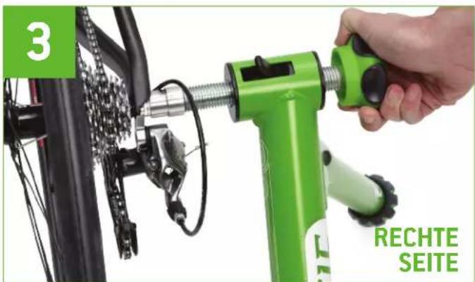 Kinetic T-2200 - BEFESTIGEN DES RADES - 2