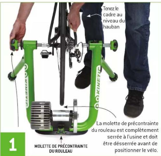Kinetic T-2200 - POSITIONNER LE VÉLO - 1