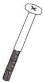 Yealink MeetingBoard 86 - Expansion bolt x 8 (8\*80mm) - 4