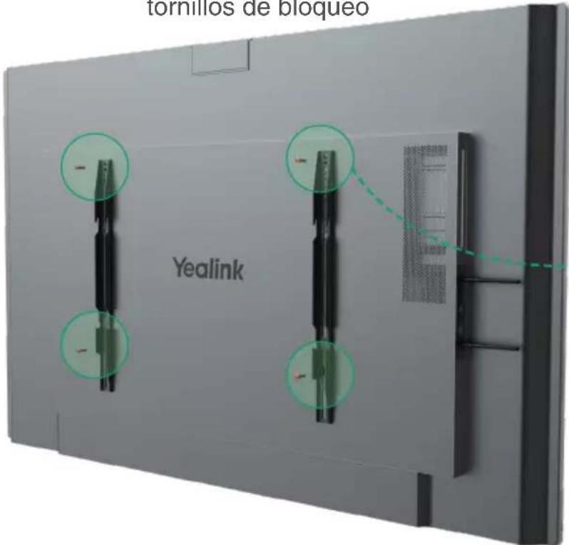 tornillos de bloqueo Yealink