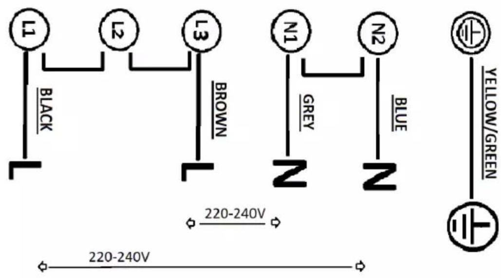 Airforce Smart 90 - Electrical connection diagram - 1