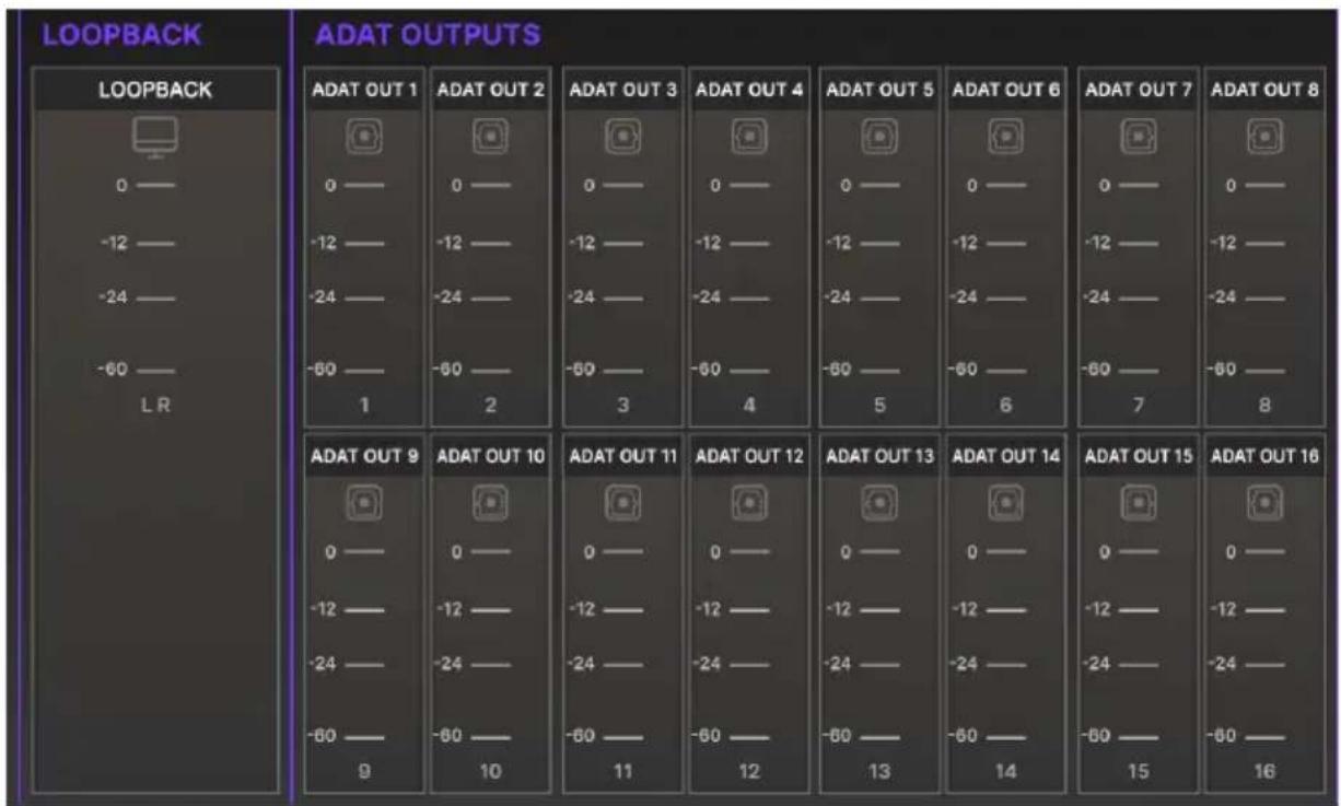 Arturia AudioFuse 16Rig - Loopback et ADAT Outputs - 1
