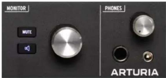 Arturia AudioFuse 16Rig - Monitor & Phones - 1