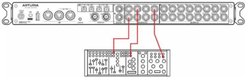 Arturia AudioFuse 16Rig - Utilisation de l'AudioFuse 16Rig en tant que source de tension de contrôle [CV] - 1