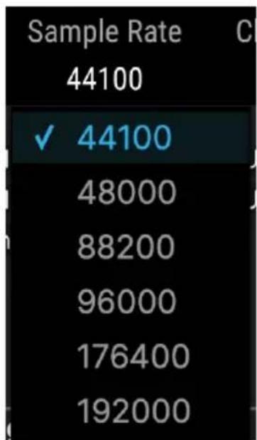 Arturia AudioFuse 16Rig - Sample Rate et Clock Source - 1