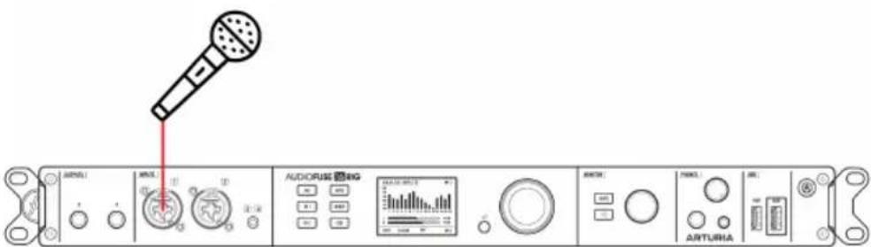 Arturia AudioFuse 16Rig - Enregistrer un microphone - 1