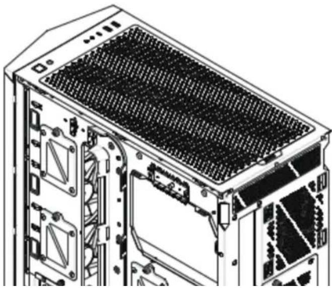 MSI MPG GUNGNIR 300P AIRFLOW - Retrait du support GPU - 8