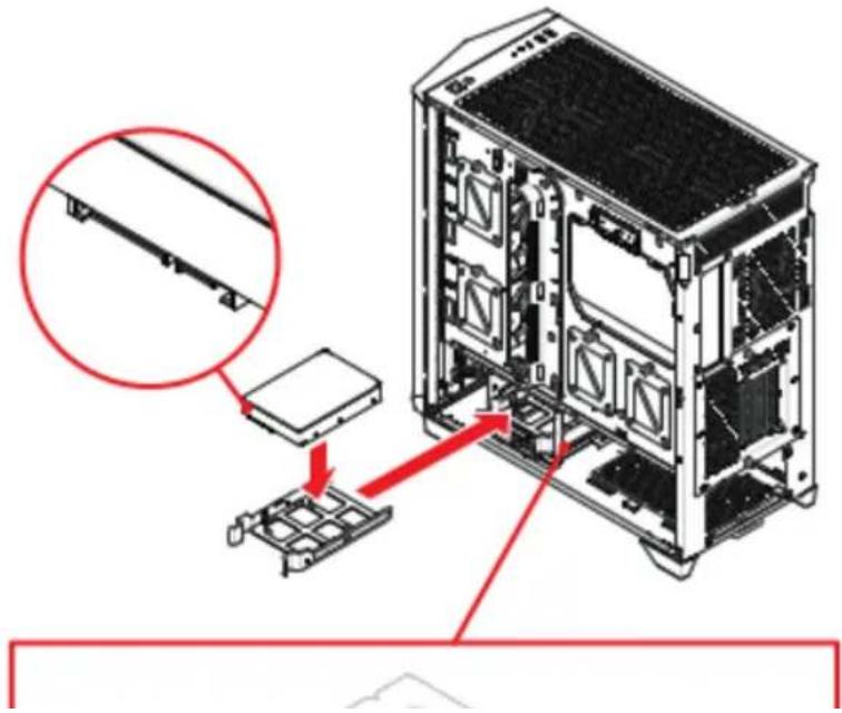 MSI MPG GUNGNIR 300P AIRFLOW - Retrait du support GPU - 7