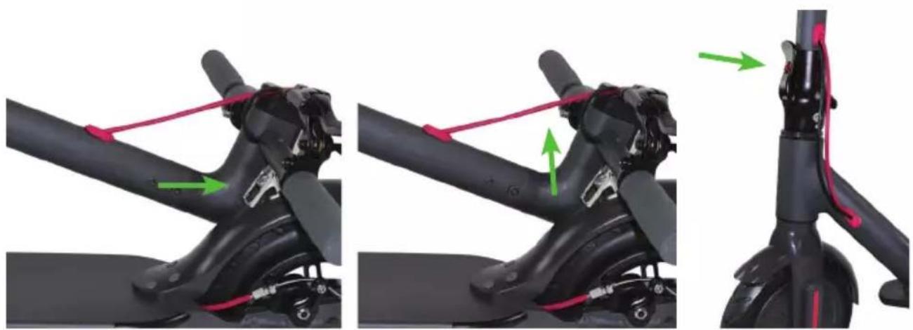 EMG ES 90 EW - Come aprire il monopattino - 1