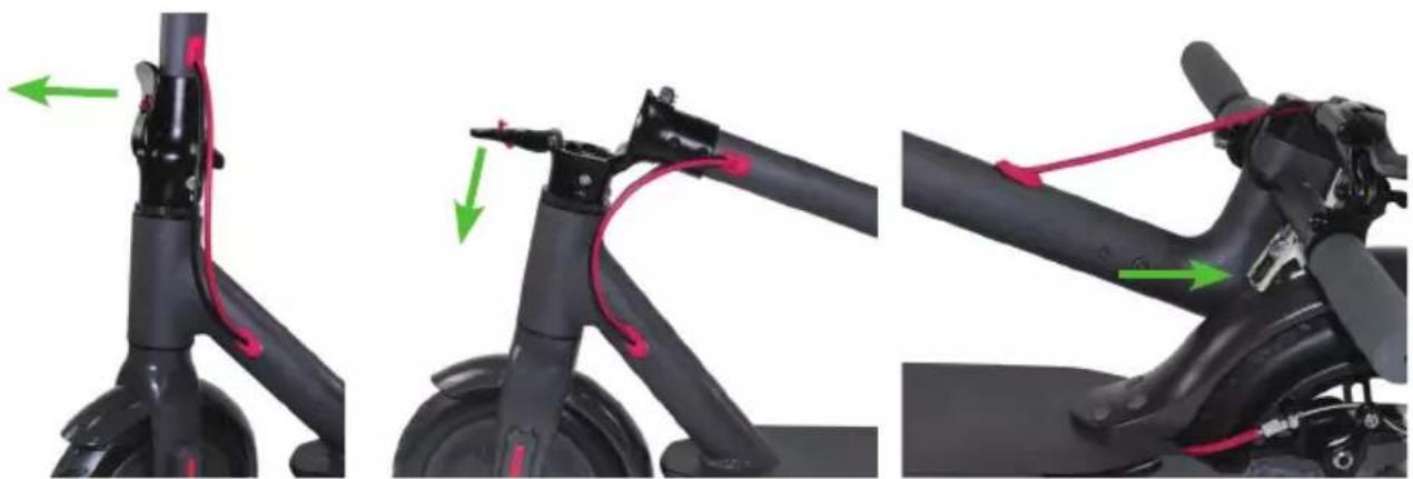 EMG ES 90 EW - Come ripiegare il monopattino - 1