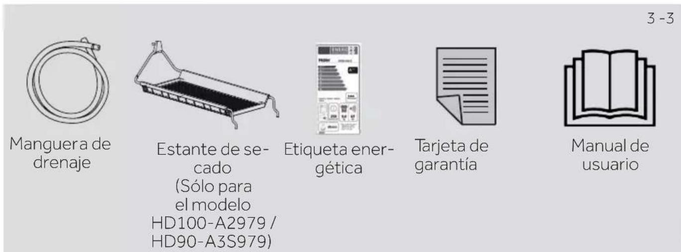 HAIER HD100-A2979N - Accesorios - 1