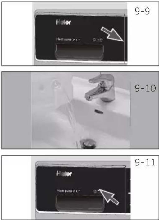 HAIER HD100-A2979N - Svuotamento del serbatoio dell'acqua - 1