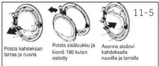 HAIER HD100-A2979N - Pesukoneen ja kuivaajan pinoaminen - 2